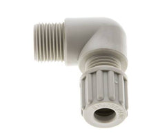 8x6mm & G3/8'' PP Elbow Compression Fitting with Male Threads 10 bar
