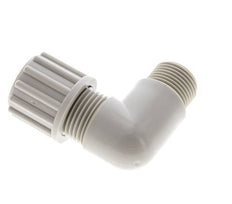 12x9mm & G3/8'' PP Elbow Compression Fitting with Male Threads 10 bar