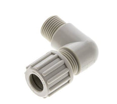 12x10mm & G3/8'' PP Elbow Compression Fitting with Male Threads 10 bar