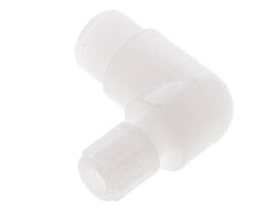 12x10mm & G3/8'' PVDF Elbow Compression Fitting with Male Threads 10 bar