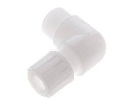 12x10mm & G1/2'' PVDF Elbow Compression Fitting with Male Threads 10 bar