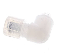10x8mm & G1/8'' PFA Elbow Cutting Fitting with Male Threads 10 bar