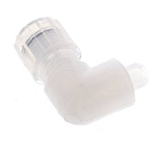 10x8mm & G1/8'' PFA Elbow Cutting Fitting with Male Threads 10 bar