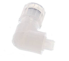 10x8mm & G1/8'' PFA Elbow Cutting Fitting with Male Threads 10 bar