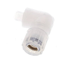 10x8mm & G1/8'' PFA Elbow Cutting Fitting with Male Threads 10 bar