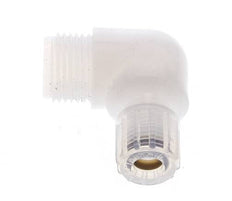 8x6mm & G1/2'' PFA Elbow Cutting Fitting with Male Threads 10 bar