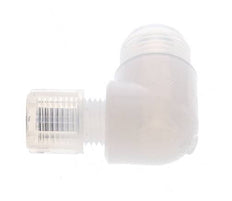 8x6mm & G1/2'' PFA Elbow Cutting Fitting with Male Threads 10 bar