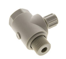 Accesorio de compresión codo PP 6x4mm & G3/8'' con rosca macho con perno banjo 10 bar