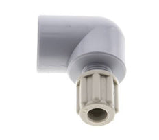 6x4mm & G1/4'' PA Elbow Compression Fitting with Female Threads 10 bar [2 Pieces]