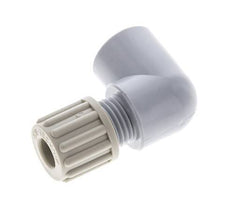 8x6mm & G1/4'' PA Elbow Compression Fitting with Female Threads 10 bar [2 Pieces]