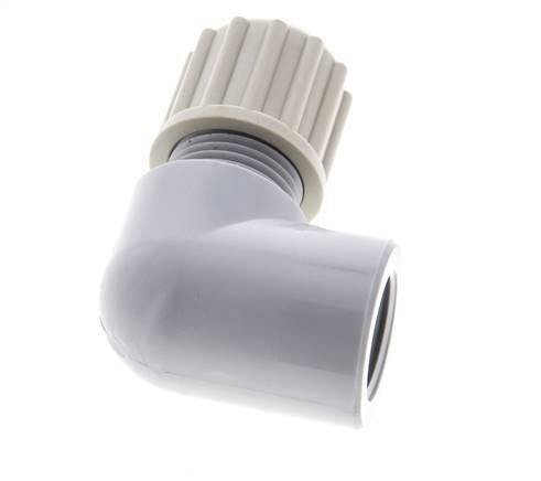 12x10mm & G3/8'' PA Elbow Compression Fitting with Female Threads 10 bar