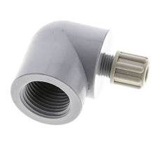 6x4mm & G1/2'' PA Elbow Compression Fitting with Female Threads 10 bar