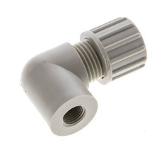 10x8mm & G1/8'' PP Elbow Compression Fitting with Female Threads 10 bar