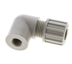 10x8mm & G1/8'' PP Elbow Compression Fitting with Female Threads 10 bar