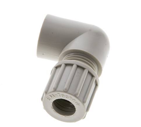 10x8mm & G1/8'' PP Elbow Compression Fitting with Female Threads 10 bar