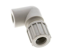 14x12mm & G1/4'' PP Elbow Compression Fitting with Female Threads 10 bar