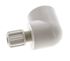 6x4mm & G3/8'' PP Elbow Compression Fitting with Female Threads 10 bar