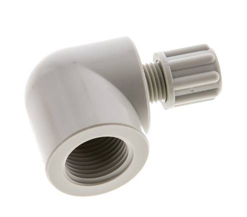 6x4mm & G3/8'' PP Elbow Compression Fitting with Female Threads 10 bar