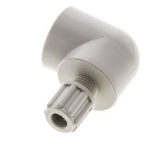 6x4mm & G3/8'' PP Elbow Compression Fitting with Female Threads 10 bar