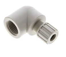 10x8mm & G1/2'' PP Elbow Compression Fitting with Female Threads 10 bar