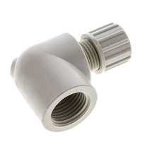 10x8mm & G1/2'' PP Elbow Compression Fitting with Female Threads 10 bar