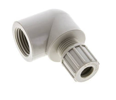 10x8mm & G1/2'' PP Elbow Compression Fitting with Female Threads 10 bar