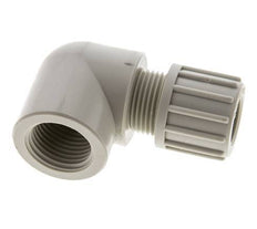 14x12mm & G1/2'' PP Elbow Compression Fitting with Female Threads 10 bar