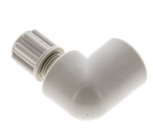 8x6mm & G1/8'' PVDF Elbow Compression Fitting with Female Threads 10 bar