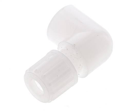 12x10mm & G1/4'' PVDF Elbow Compression Fitting with Female Threads 10 bar