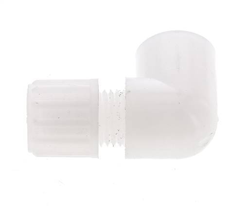 8x6mm & G1/4'' PVDF Elbow Compression Fitting with Female Threads 10 bar