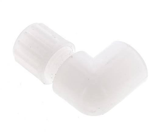 6x4mm & G3/8'' PVDF Elbow Compression Fitting with Female Threads 10 bar