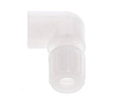 8x6mm & G1/4'' PVDF Elbow Compression Fitting with Female Threads 10 bar