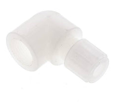 8x6mm & G3/8'' PVDF Elbow Compression Fitting with Female Threads 10 bar