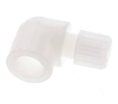 8x6mm & G3/8'' PVDF Elbow Compression Fitting with Female Threads 10 bar