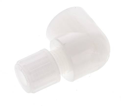 8x6mm & G3/8'' PVDF Elbow Compression Fitting with Female Threads 10 bar