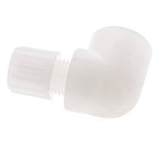8x6mm & G3/8'' PVDF Elbow Compression Fitting with Female Threads 10 bar