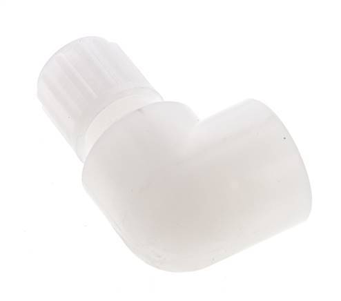8x6mm & G3/8'' PVDF Elbow Compression Fitting with Female Threads 10 bar