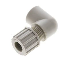 14x12mm & G3/8'' PVDF Elbow Compression Fitting with Female Threads 10 bar