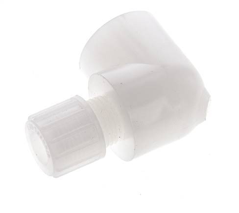10x8mm & G1/2'' PVDF Elbow Compression Fitting with Female Threads 10 bar