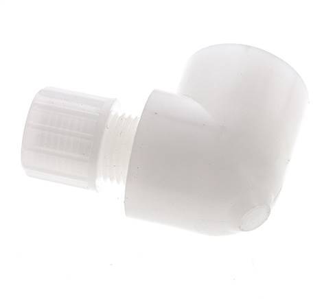 10x8mm & G1/2'' PVDF Elbow Compression Fitting with Female Threads 10 bar