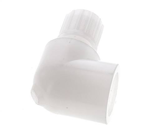 10x8mm & G1/2'' PVDF Elbow Compression Fitting with Female Threads 10 bar