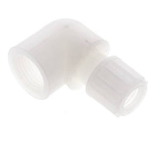 12x10mm & G1/2'' PVDF Elbow Compression Fitting with Female Threads 10 bar