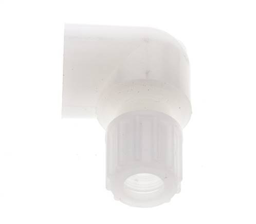12x10mm & G1/2'' PVDF Elbow Compression Fitting with Female Threads 10 bar