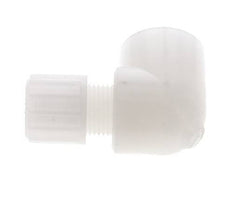 12x10mm & G1/2'' PVDF Elbow Compression Fitting with Female Threads 10 bar