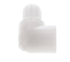 12x10mm & G1/2'' PVDF Elbow Compression Fitting with Female Threads 10 bar