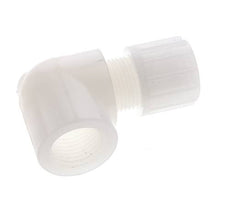 14x12mm & G1/2'' PVDF Elbow Compression Fitting with Female Threads 10 bar