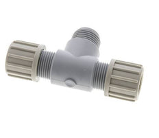 14x12mm & G1/2'' PA T-Shape Tee Compression Fitting with Male Threads 10 bar