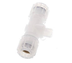 8x6mm & G1/8'' PFA T-Shape Tee Cutting Fitting with Male Threads 10 bar
