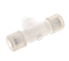 10x8mm & G1/8'' PFA T-Shape Tee Cutting Fitting with Male Threads 10 bar