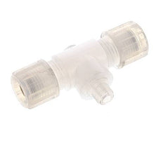 10x8mm & G1/8'' PFA T-Shape Tee Cutting Fitting with Male Threads 10 bar